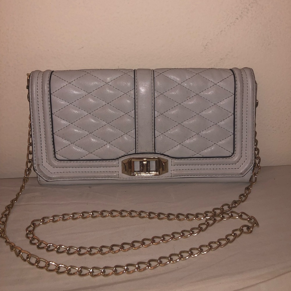 AUTHENTIC Rebecca Minkoff Clutch Purse with Chain